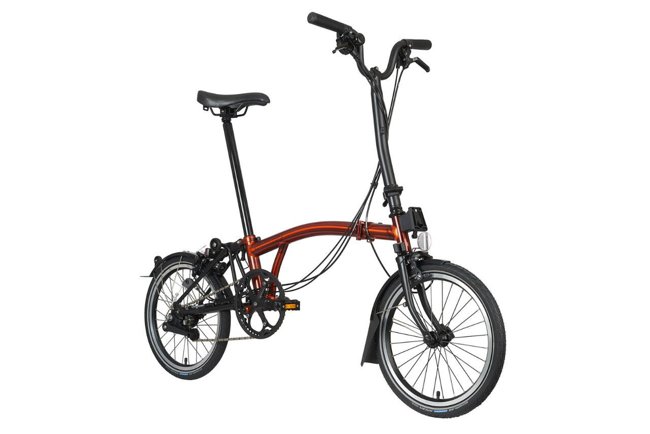 Brompton P Line Flame Lacquer 4 Speed