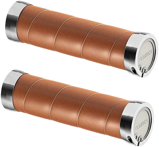 Brooks Slender Leather Grips
