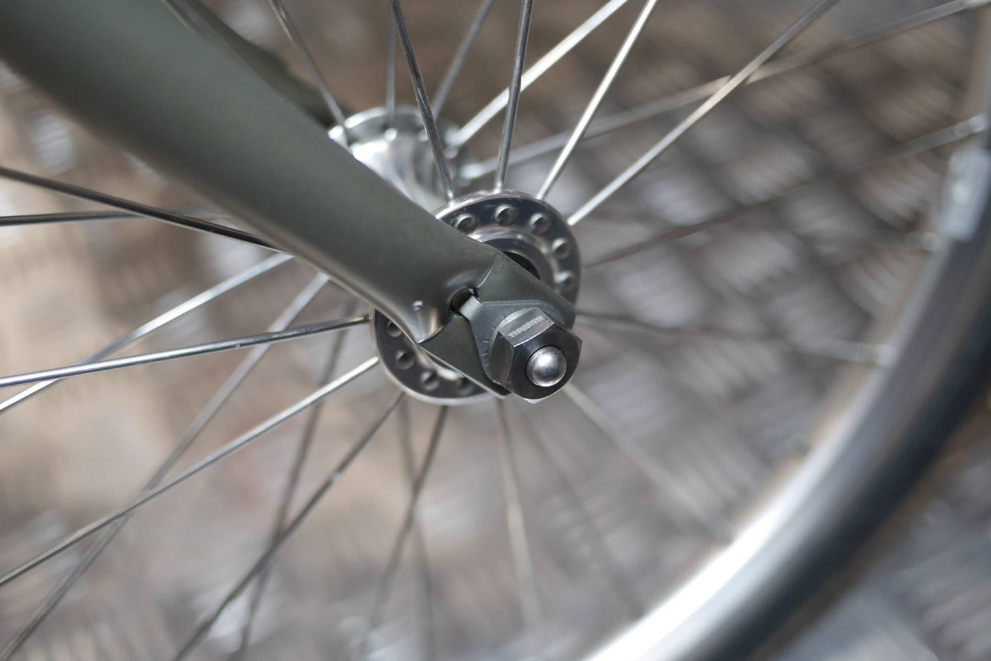 Ti Parts Workshop Brompton Front Wheel Titanium Bolt