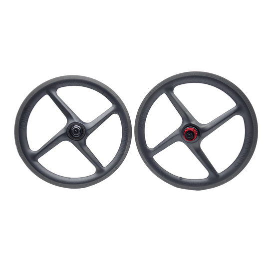 Suncord 4 Spoke 16” 7 Speed Carbon Wheelset Ceramic Bearings With Magnetic Pawls OR Ratchet system