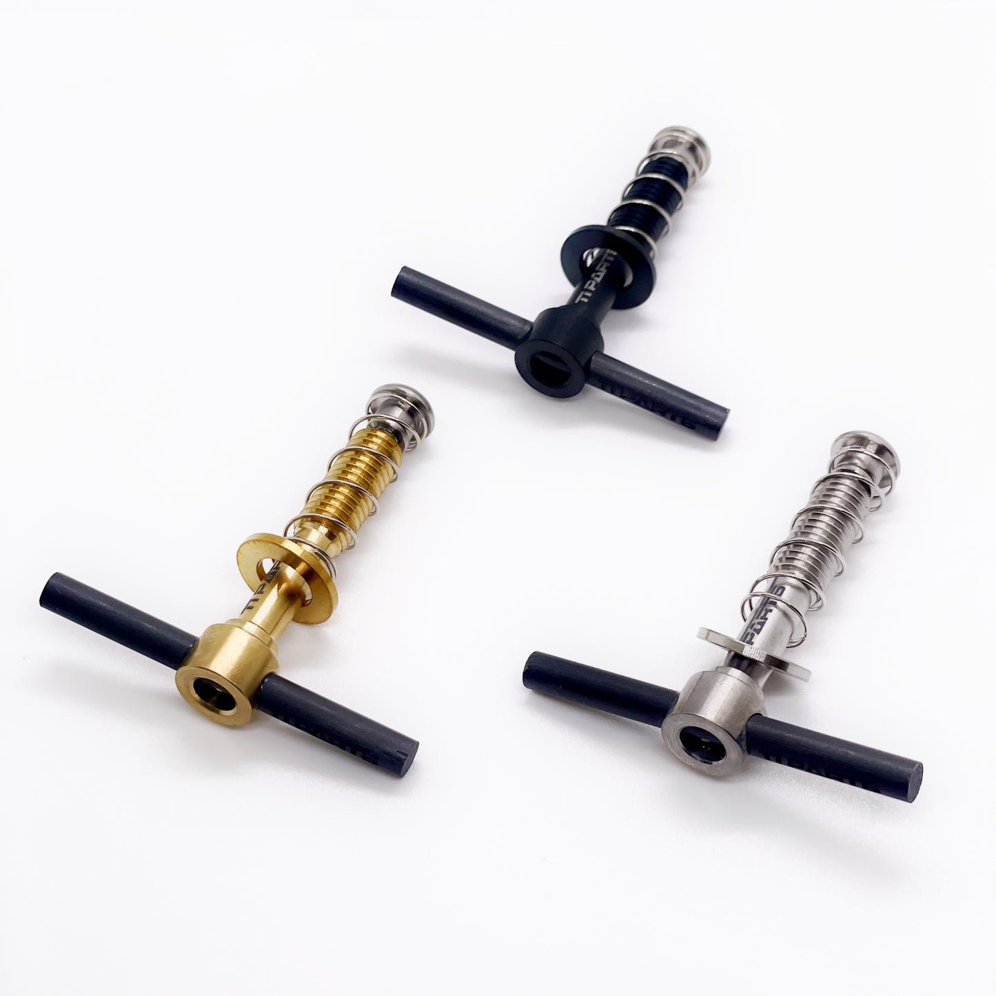 Tipartsworkshop Titanium Bolts With Carbon Lever & Washer Hinge Clamp Set (Balance)