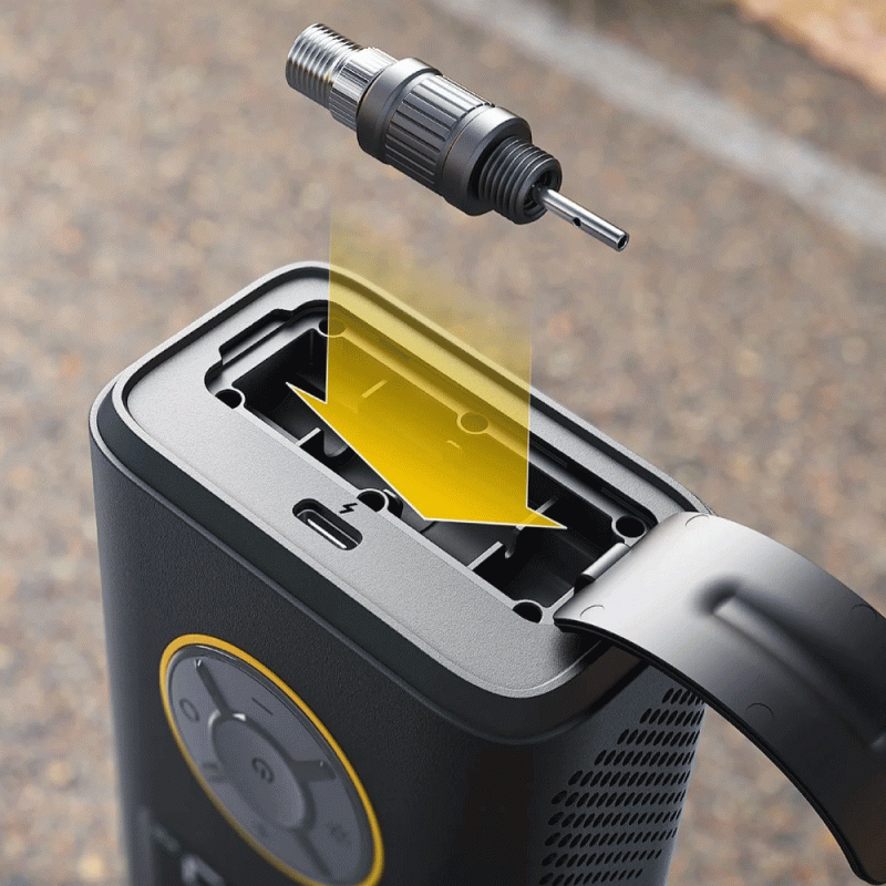 Fanttik X10 Pro Portable Tire Inflator - Mechanical Gray
