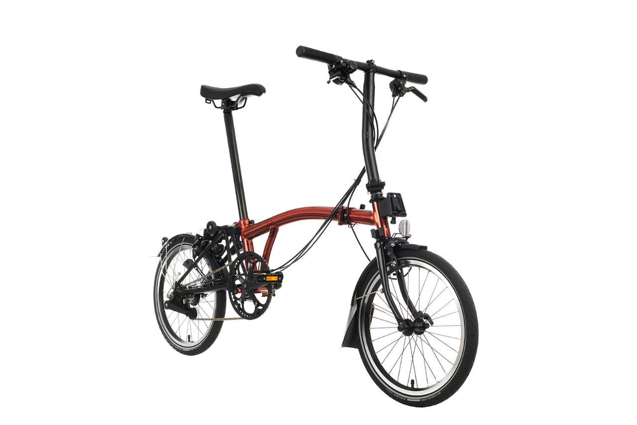 Brompton P Line Flame Lacquer 4 Speed
