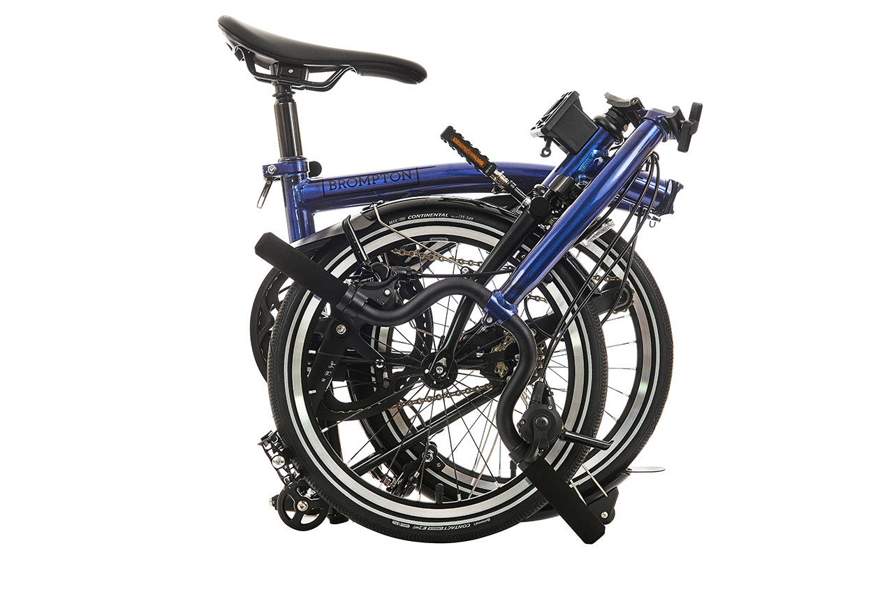 Brompton P Line Urban Bolt Blue Lacquer 4 Speed