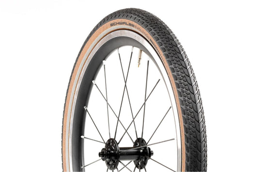 Schwalbe Marathon Tire (Almotion HS 603 - Brown wall, foldable)