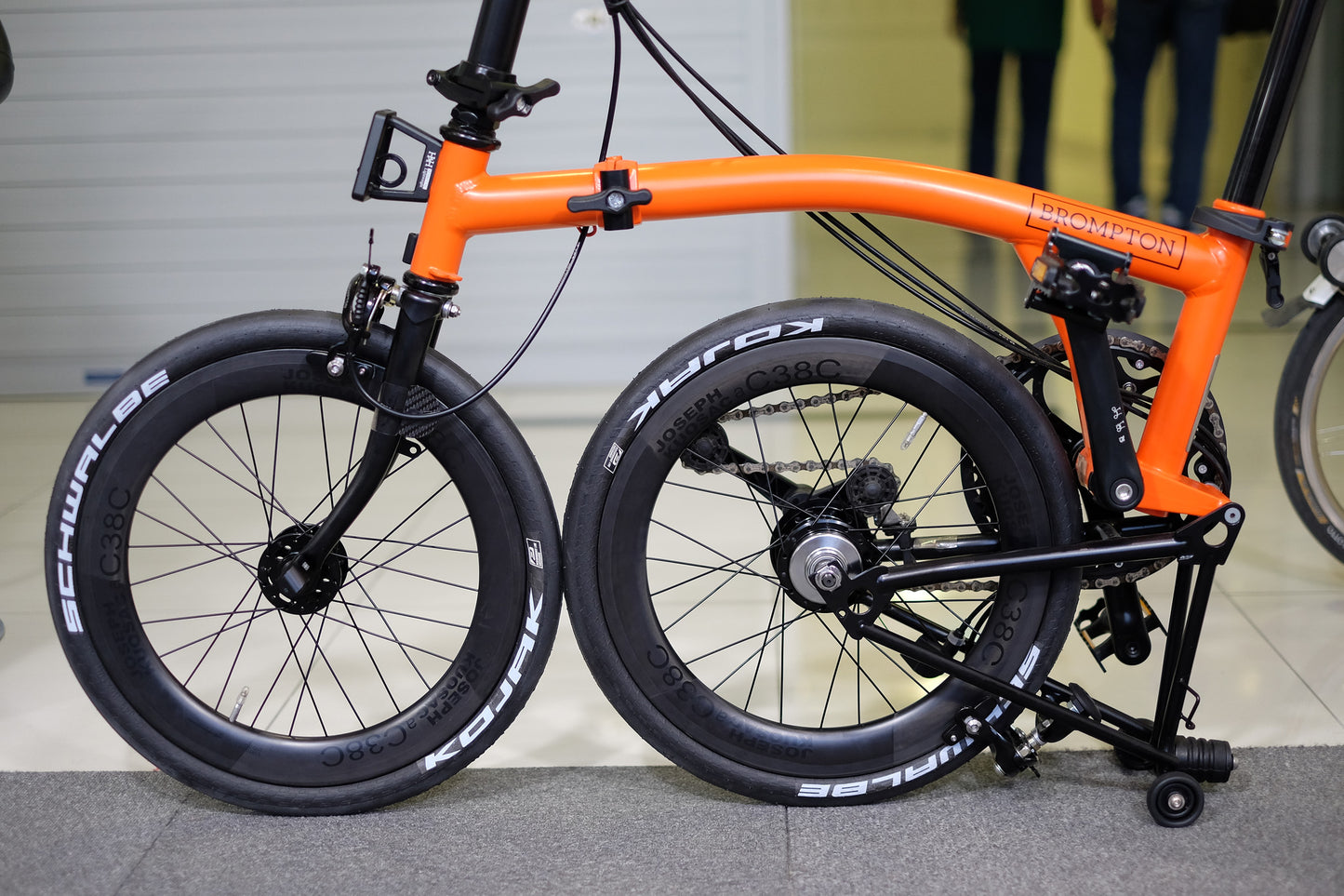 Joseph Kuosac Carbon Wheelset ( 6 speed Brompton)