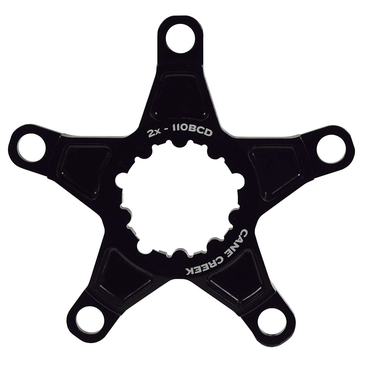 Cane Creek Crankset Kit Chainring Spider 2X(86), 110 BCD