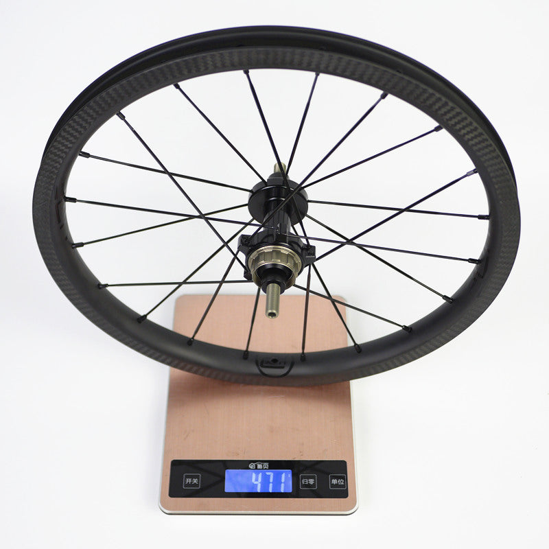 SMC 16"349 PLUME Ultralight Carbon Wheelset (7 SPEED) RHET Ceramic
