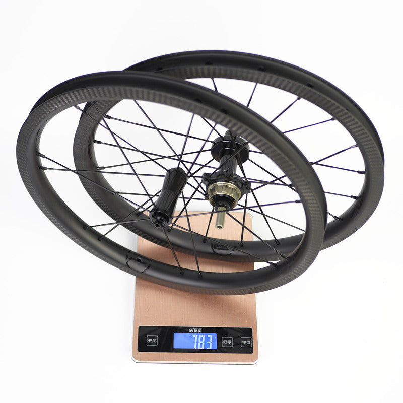 SMC 16"349 PLUME Ultralight Carbon Wheelset (7 SPEED) RHET Ceramic