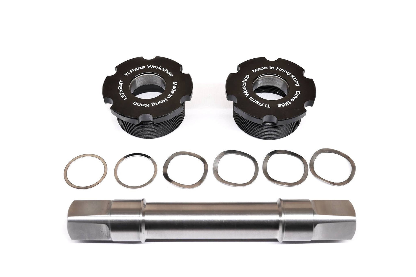 Ti Parts Workshop Brompton 118.5mm Sealed Bottom Bracket with Enduro ZERØ ceramic Bearing