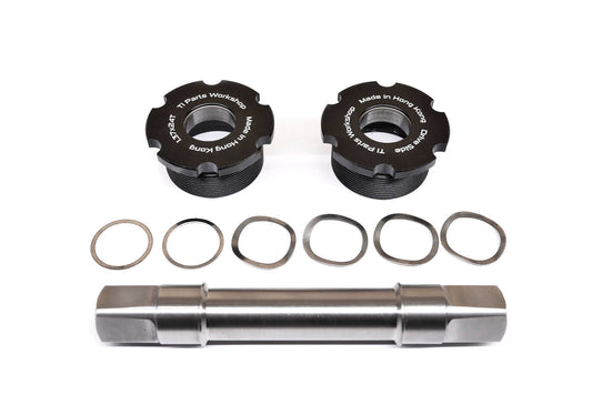 Ti Parts Workshop Brompton 118.5mm Sealed Bottom Bracket with Enduro ZERØ ceramic Bearing