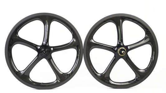 SMC 16 inch 349 Five-spokes Carbon Wheelset for Brompton 3/4-speed